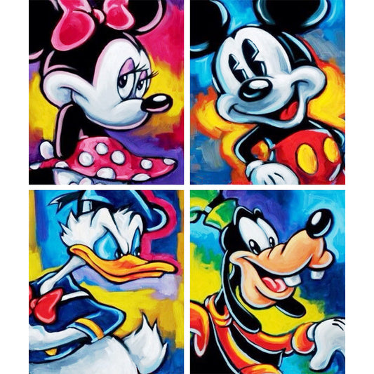 Cartoon Disney - Full Round Drill Diamond Painting 40*50CM