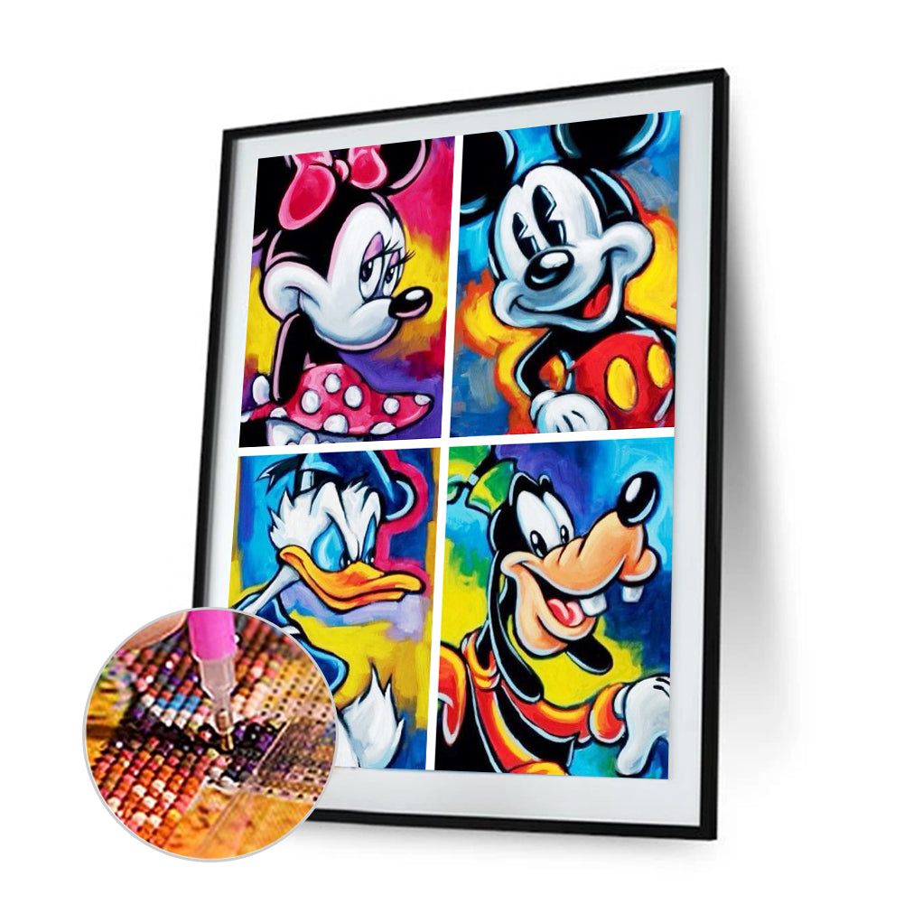 Cartoon Disney - Full Round Drill Diamond Painting 40*50CM