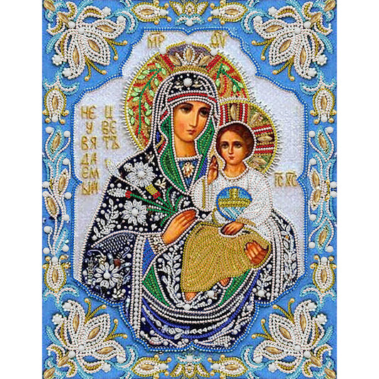 Virgin Mary - Special Shaped Drill Diamond Painting 40*50CM