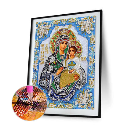 Virgin Mary - Special Shaped Drill Diamond Painting 40*50CM