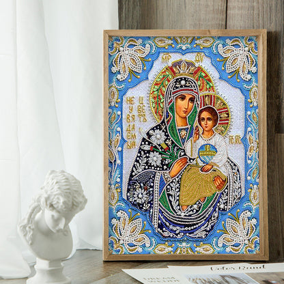 Virgin Mary - Special Shaped Drill Diamond Painting 40*50CM