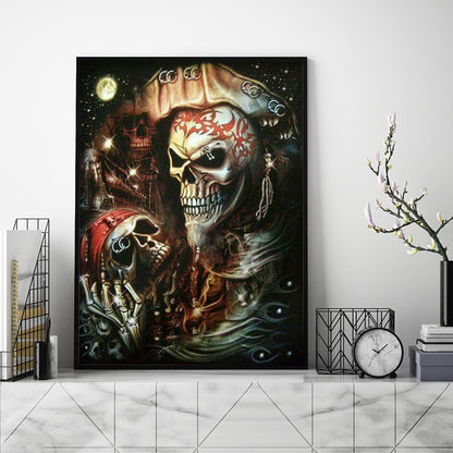 Skeleton Pirate - Full Round Drill Diamond Painting 30*40CM