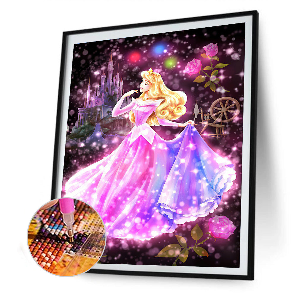 Cartoon Princess - Special Shaped Drill Diamond Painting 30*40CM