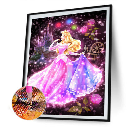 Cartoon Princess - Special Shaped Drill Diamond Painting 30*40CM