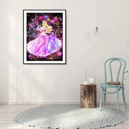 Cartoon Princess - Special Shaped Drill Diamond Painting 30*40CM