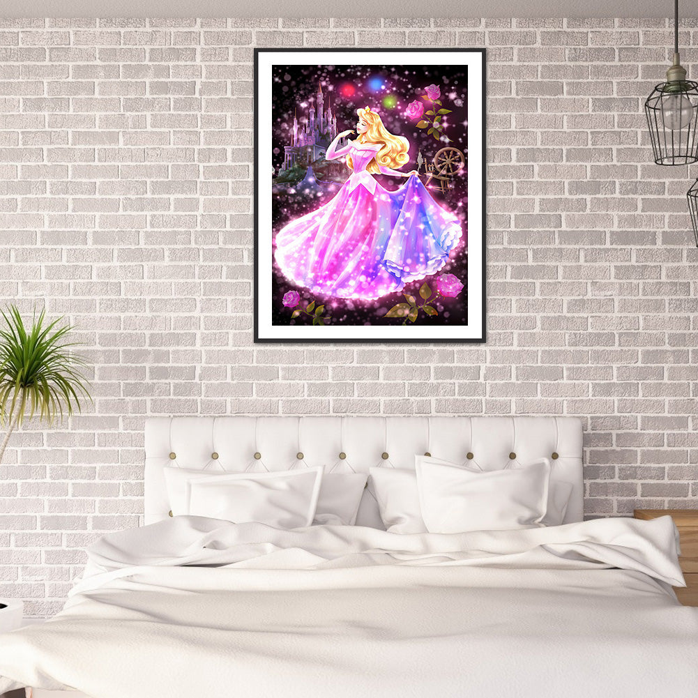 Cartoon Princess - Special Shaped Drill Diamond Painting 30*40CM