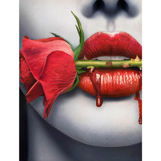 Rose - Full Round Drill Diamond Painting 30*40CM