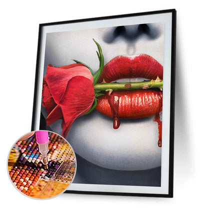 Rose - Full Round Drill Diamond Painting 30*40CM