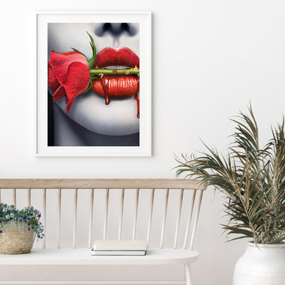 Rose - Full Round Drill Diamond Painting 30*40CM