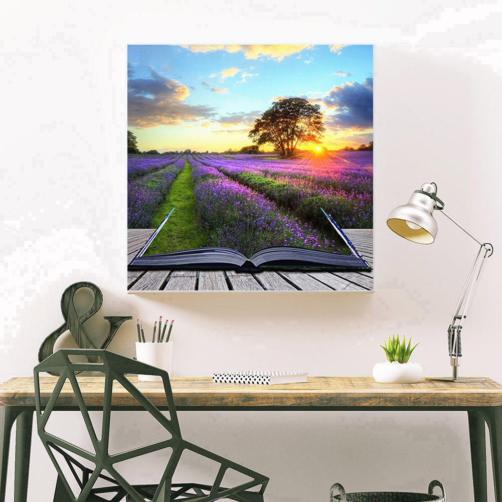 Flower Sea - Full Round Drill Diamond Painting 30*30CM