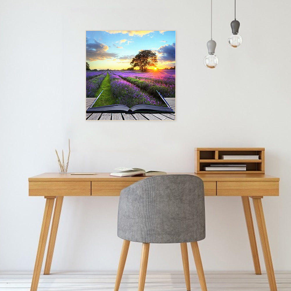 Flower Sea - Full Round Drill Diamond Painting 30*30CM