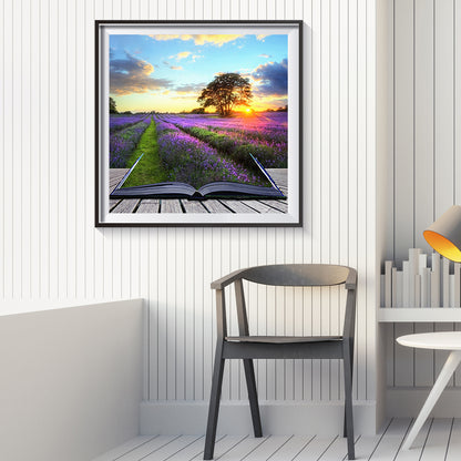 Flower Sea - Full Round Drill Diamond Painting 30*30CM