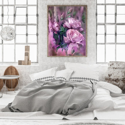 Roses - Full Round Drill Diamond Painting 30*40CM