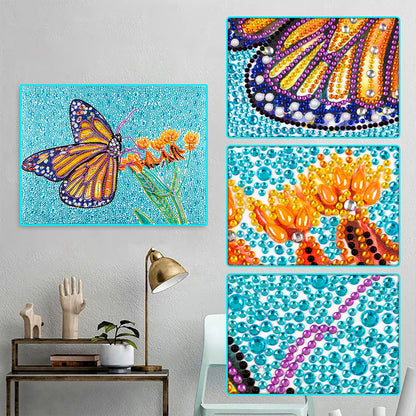 Butterfly - Special Shaped Drill Diamond Painting 40*30CM