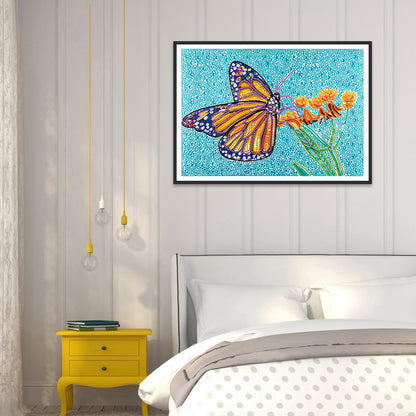 Butterfly - Special Shaped Drill Diamond Painting 40*30CM