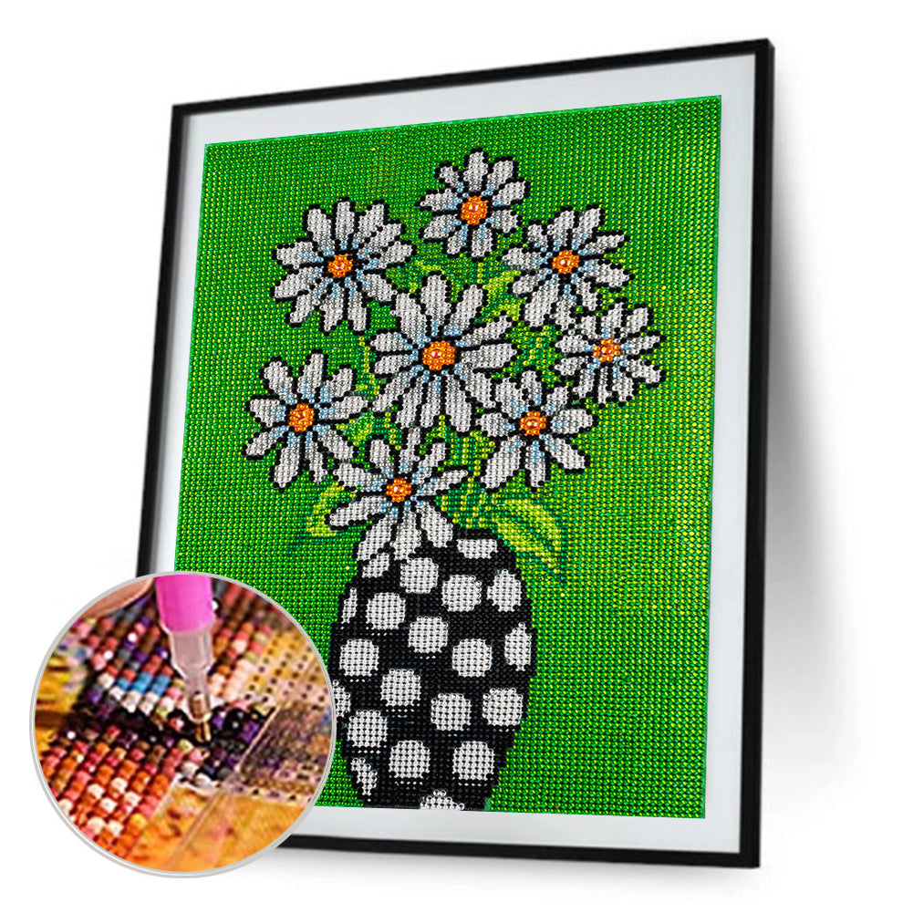 Daisy - Special Shaped Drill Diamond Painting 30*40CM