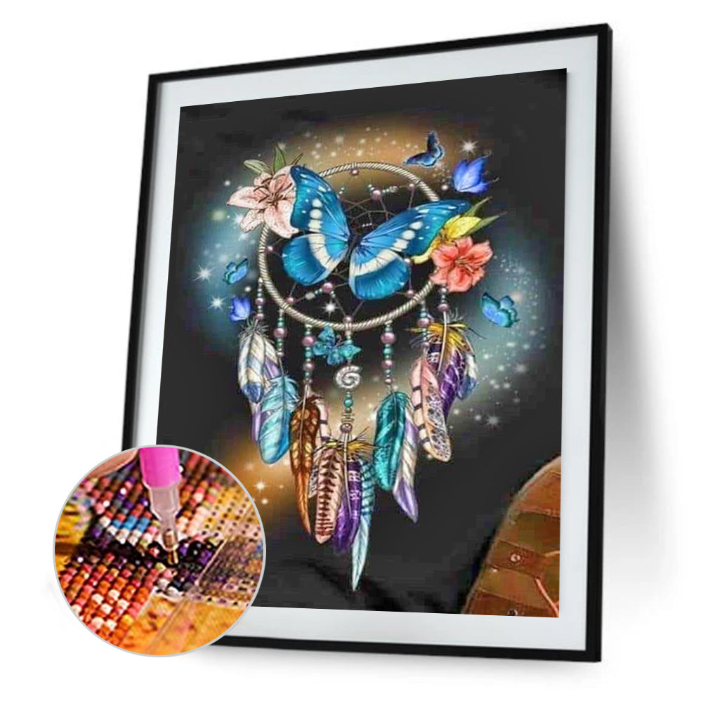 Dream Catcher - Full Round Drill Diamond Painting 30*40CM