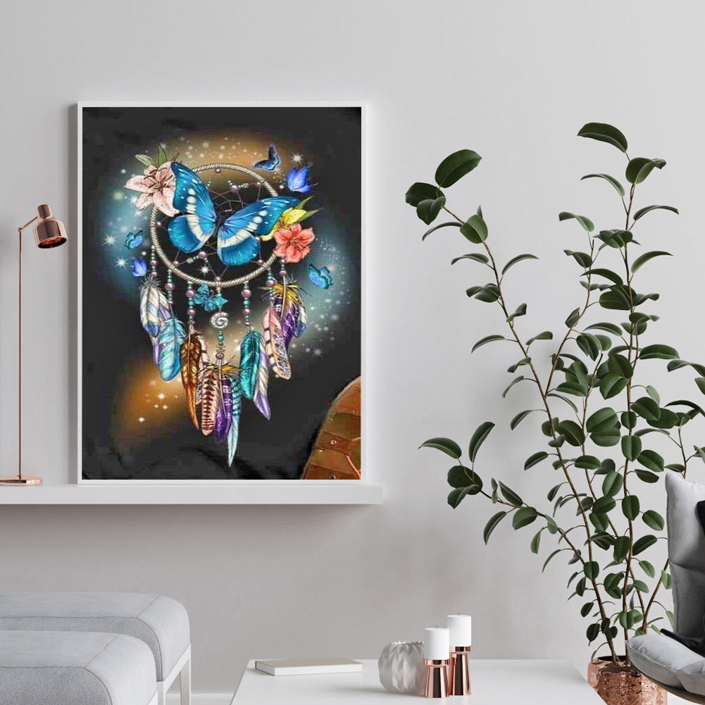 Dream Catcher - Full Round Drill Diamond Painting 30*40CM