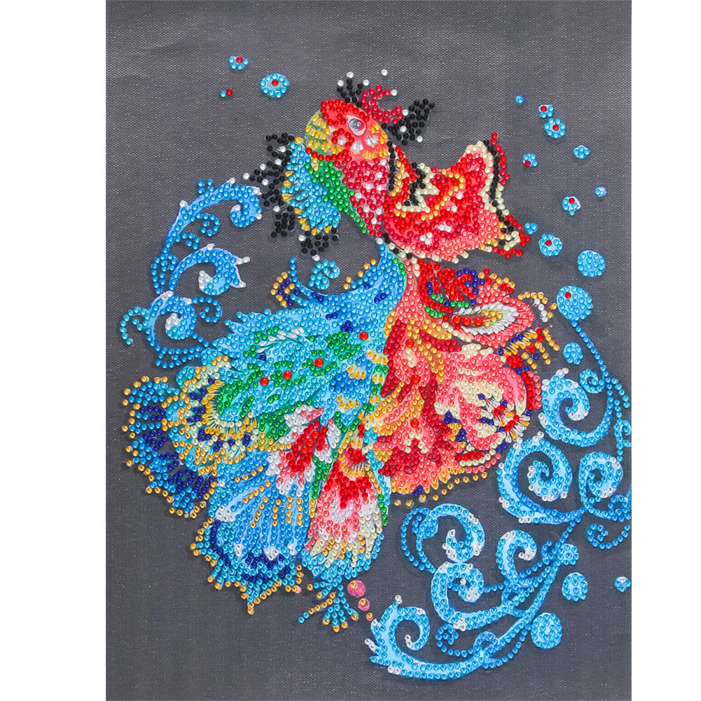 Fish - Special Shaped Drill Diamond Painting 30*40CM