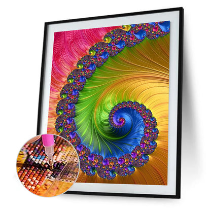 Swirl - Full Round Drill Diamond Painting 30*40CM