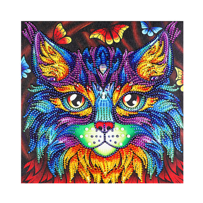 Cat - Special Shaped Drill Diamond Painting 30*30CM