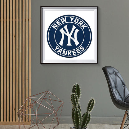Team Emblem - Full Round Drill Diamond Painting 40*40CM