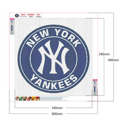 Team Emblem - Full Round Drill Diamond Painting 40*40CM
