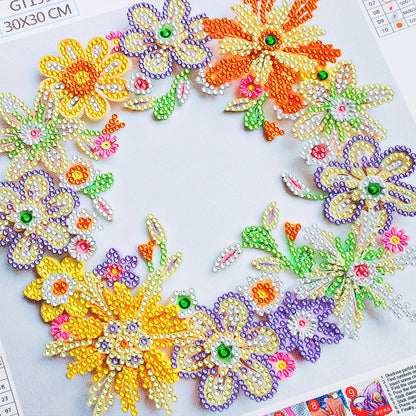 Quilling Paper - Special Shaped Drill Diamond Painting 30*30CM