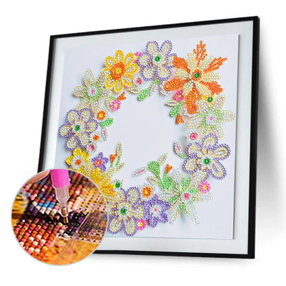 Quilling Paper - Special Shaped Drill Diamond Painting 30*30CM