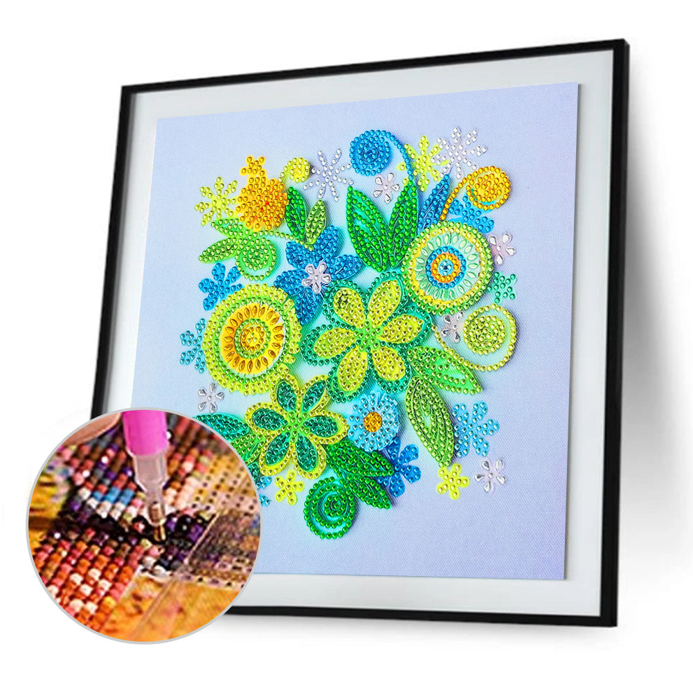 Quilling Paper - Special Shaped Drill Diamond Painting 30*30CM