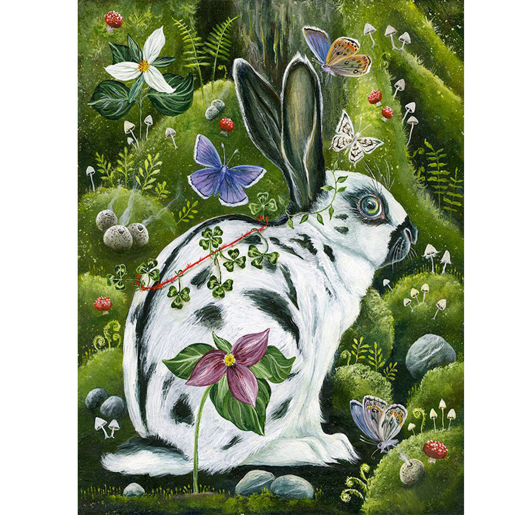 Easter Bunny - Full Round Drill Diamond Painting 30*40CM