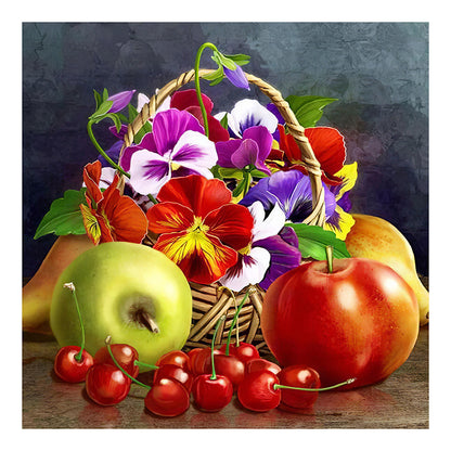 Fruit Basket - Full Round Drill Diamond Painting 30*30CM