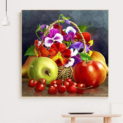 Fruit Basket - Full Round Drill Diamond Painting 30*30CM