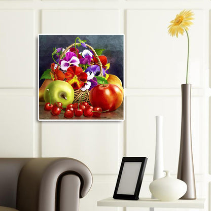 Fruit Basket - Full Round Drill Diamond Painting 30*30CM