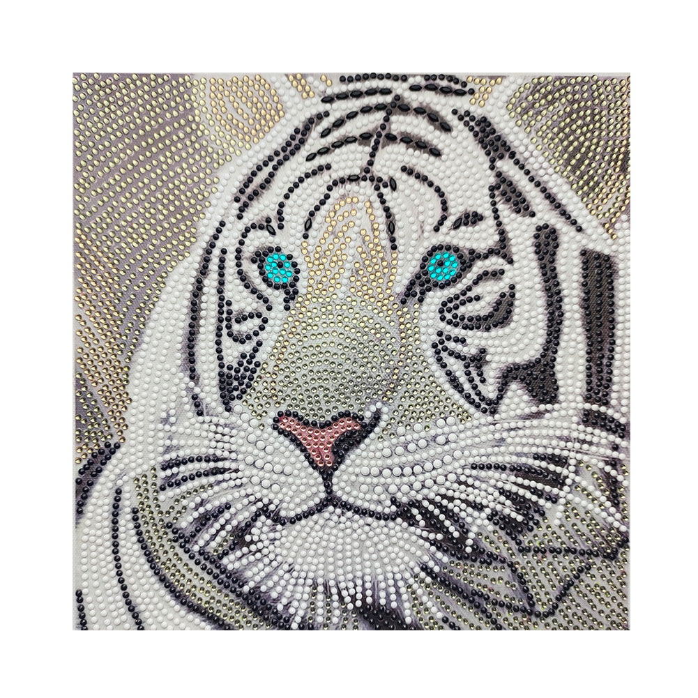 Tiger - Special Shaped Drill Diamond Painting 30*30CM