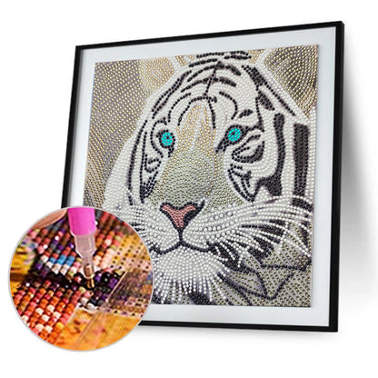 Tiger - Special Shaped Drill Diamond Painting 30*30CM