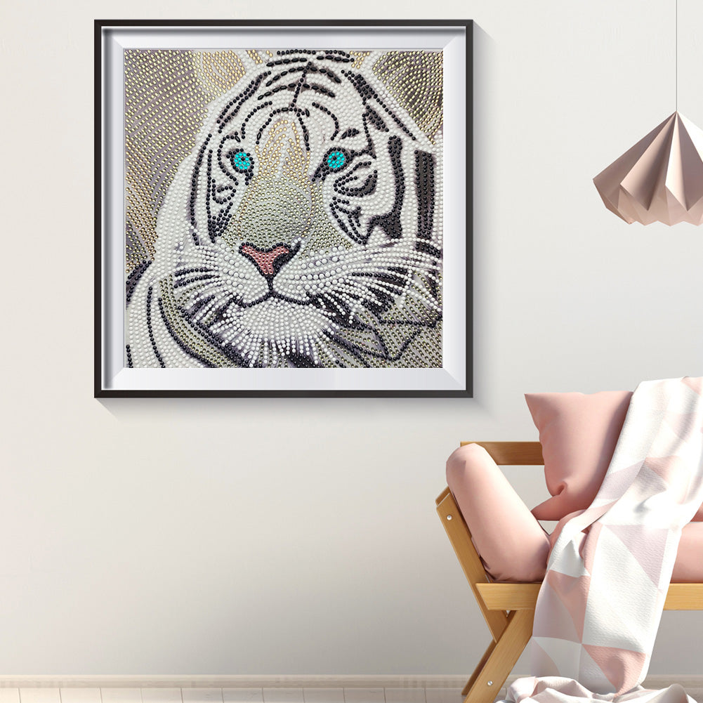 Tiger - Special Shaped Drill Diamond Painting 30*30CM