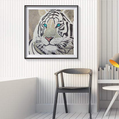 Tiger - Special Shaped Drill Diamond Painting 30*30CM