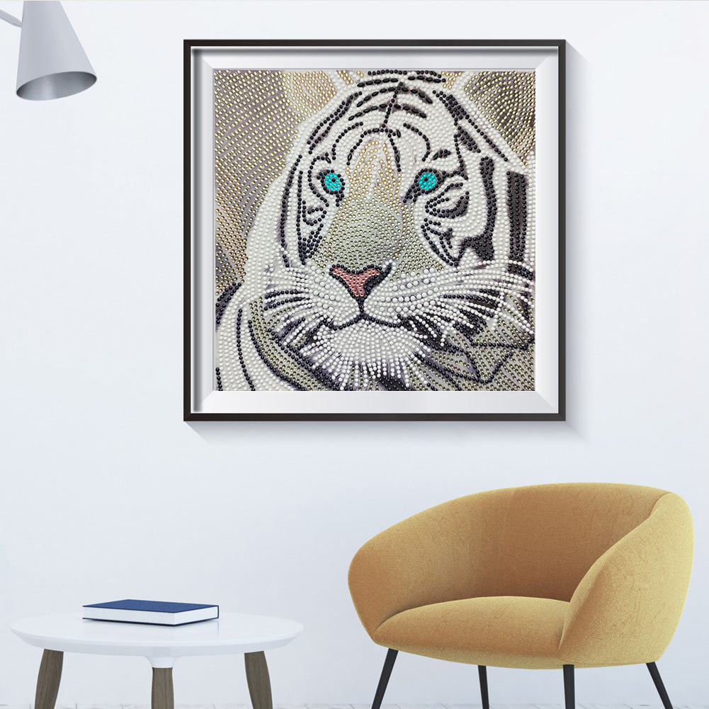 Tiger - Special Shaped Drill Diamond Painting 30*30CM