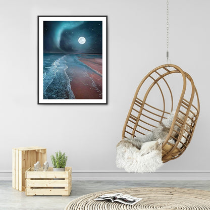 Sea Sky - Full Round Drill Diamond Painting 30*40CM