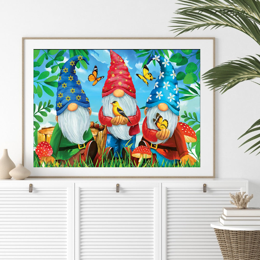 Gnome Goblin - Full Round Drill Diamond Painting 40*30CM