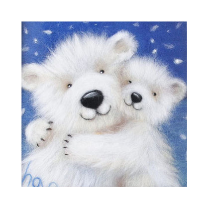 Bear - Full Round Drill Diamond Painting 30*30CM