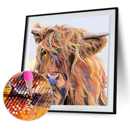 Cattle - Full Round Drill Diamond Painting 30*30CM