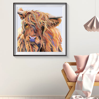 Cattle - Full Round Drill Diamond Painting 30*30CM