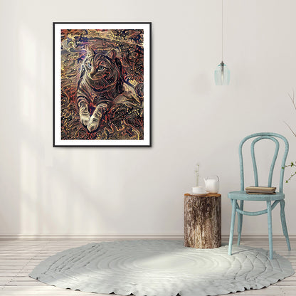 Tiger - Full Round Drill Diamond Painting 30*40CM