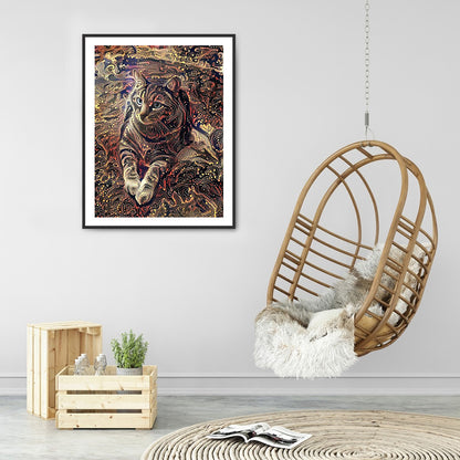 Tiger - Full Round Drill Diamond Painting 30*40CM