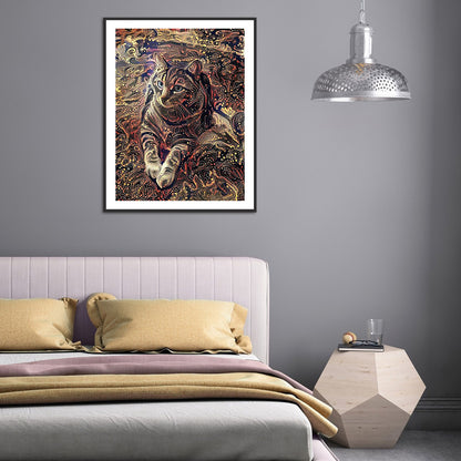 Tiger - Full Round Drill Diamond Painting 30*40CM