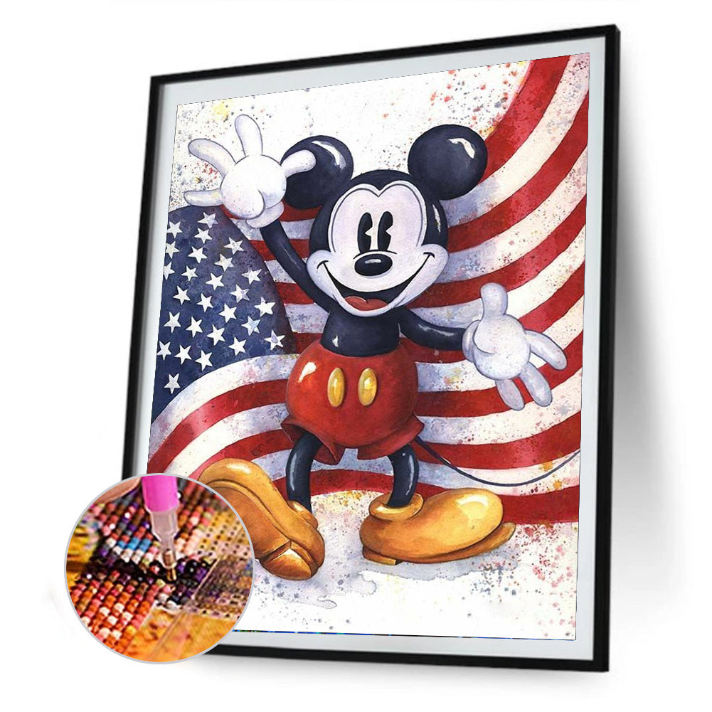 National Flag - Full Round Drill Diamond Painting 30*40CM