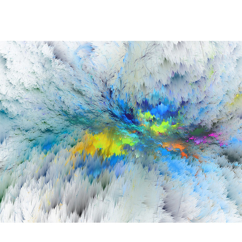 Abstract Painting - Full Round Drill Diamond Painting 50*40CM