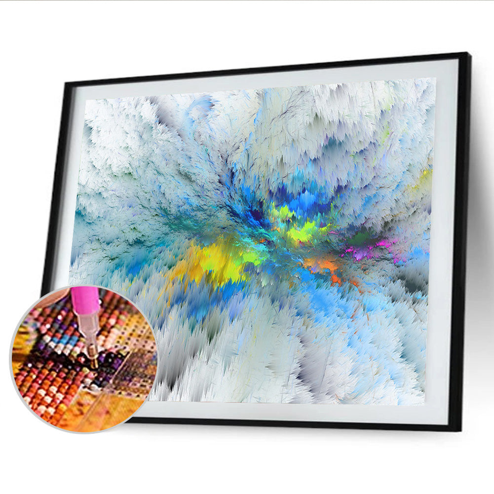 Abstract Painting - Full Round Drill Diamond Painting 50*40CM